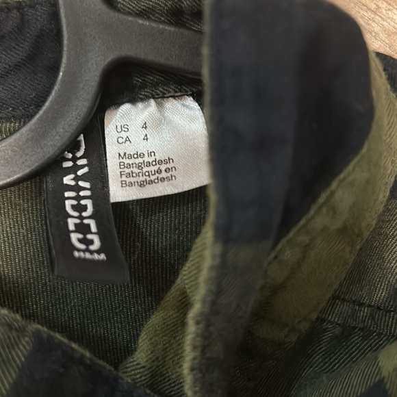 green plaid shirt - Picture 2 of 3